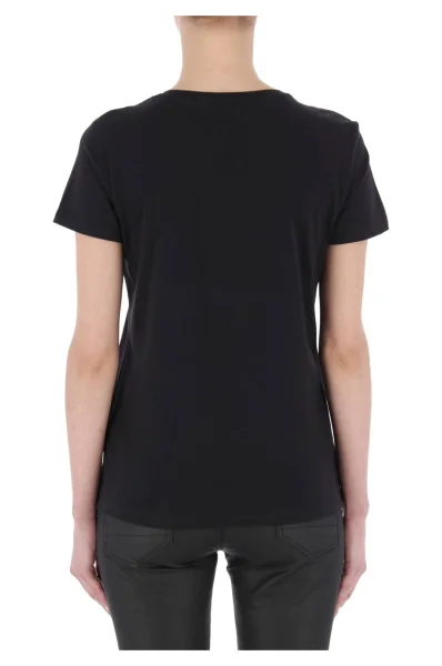 Тениска HANIKA V | Regular Fit Gas черен